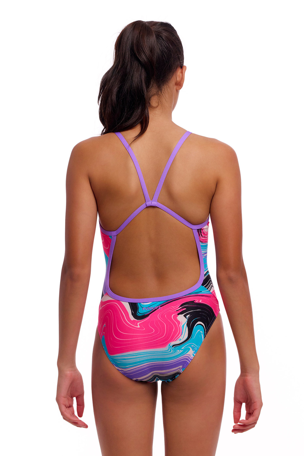 Купальник FUNKITA Girl's Sweetest Swirl (Single Strap)