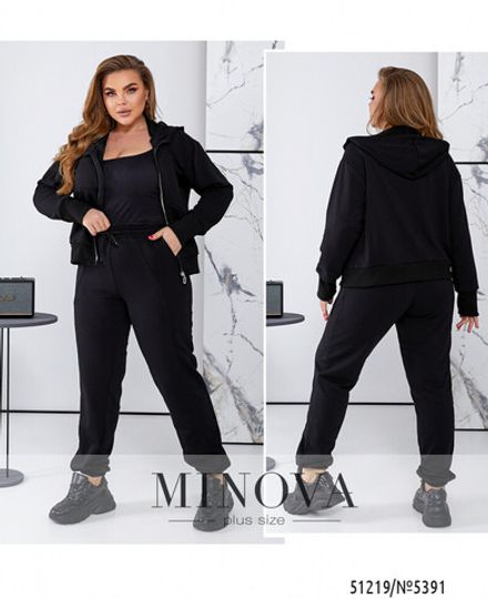 Костюм 5391-черный Minova Фото 1