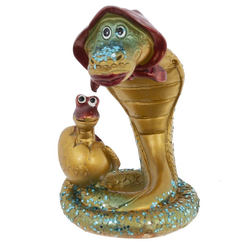 GAEM Фигурка декоративная "Змейка", L6,5 W7 H9,5 см, 3в.