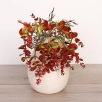 Искусственные цветы «Волшебство трав» 35см Эвкалипт красный