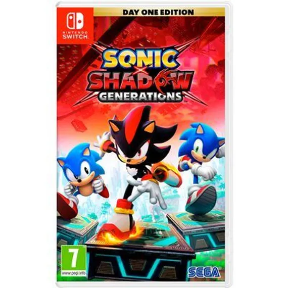 Sonic x Shadow Generations: Day One Edition (Nintendo Switch, Русские субтитры)