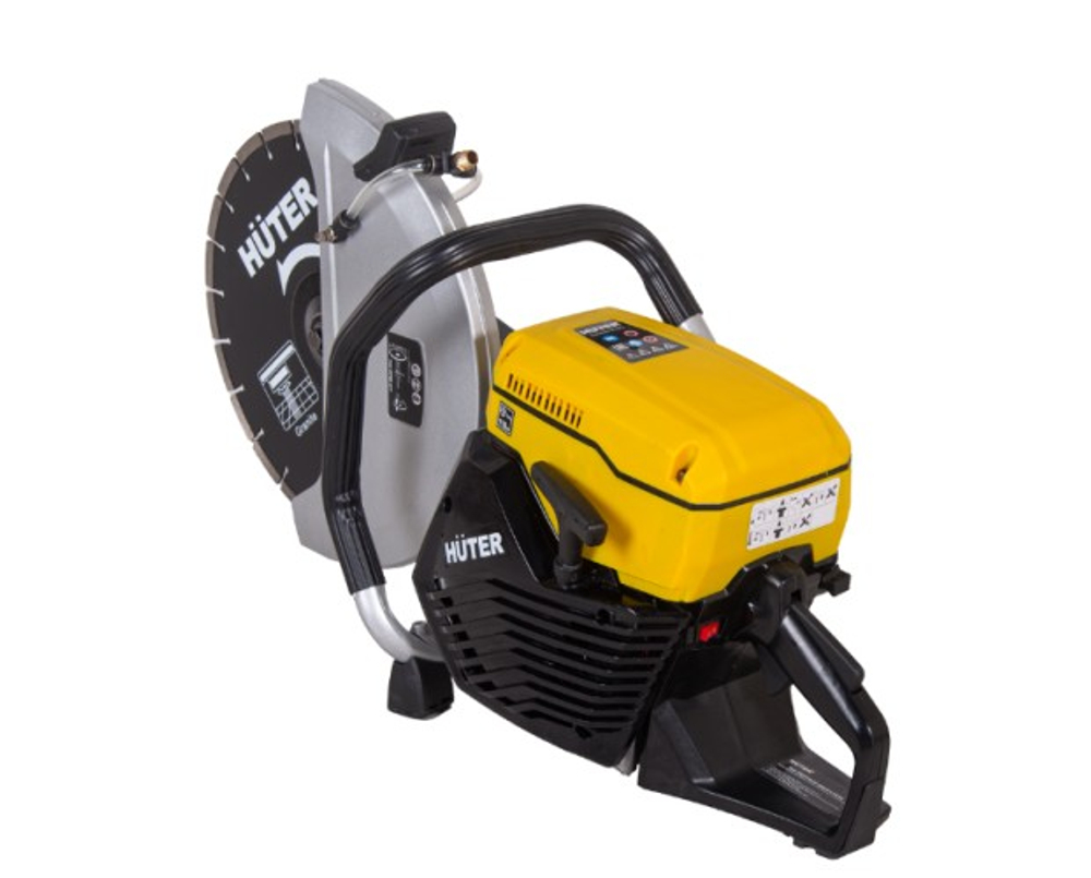 Бензорез HUTER GC-7414 (с диском по бетону) в кейсе 74/8/1