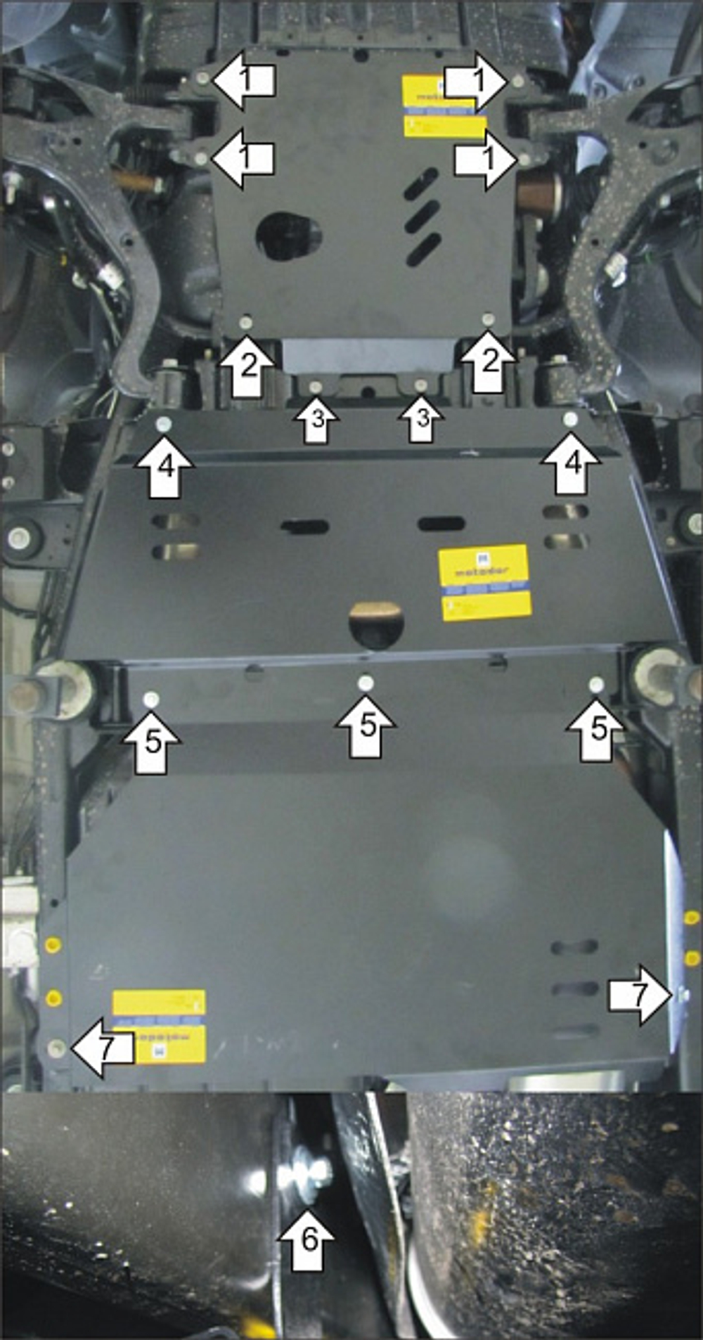 Защита для Land Rover Range Rover Sport, Supercharged 2009-2012 MOTODOR.383210