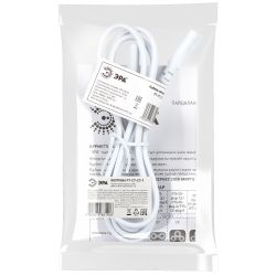 Кабель соединительный для линейного светильника ЭРА C7-С7-1 2-pin 1 м коннекторы IEC С7-IEC С7 | Аксессуары для фито светильников