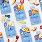 Gerber, 2nd Foods®, пюре с бананом и голубикой, 99 г (3,5 унции)