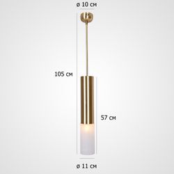 Подвесной Светильник Tevra Gold D11 By Imperiumloft