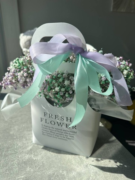 Гипсофила радужная в сумочке