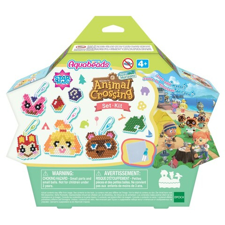 Aquabeads - Коралловые звездочки Набор персонажей Animal Crossing New Horizons 31832