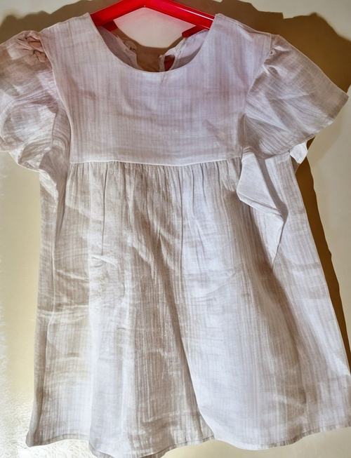 Детское платье, размер 30, цвет белый