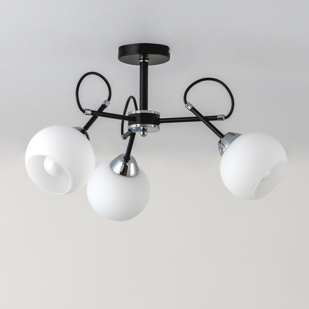 Citilux Стивен CL141231 Люстра потолочная Чёрная