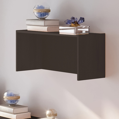 Полка верхняя Билли Венге Цаво 3354 80*28*35 см, Черный   Фиеста