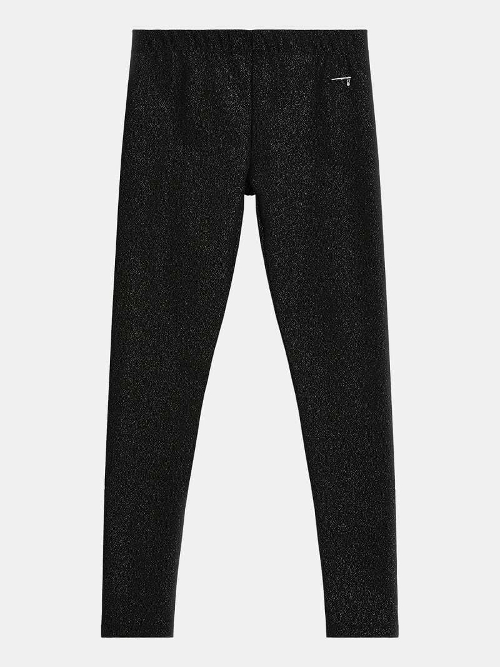 Леггинсы трикотажные GUESS Черный/Серебристое напыление Девочка