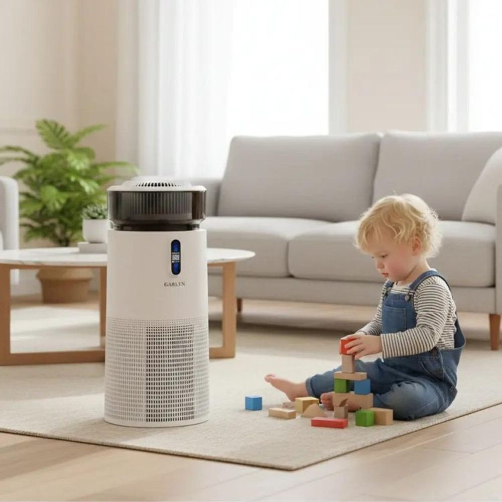 Климатический комплекc GARLYN AirClean V52,  до 60м2,  с ионизацией, белый