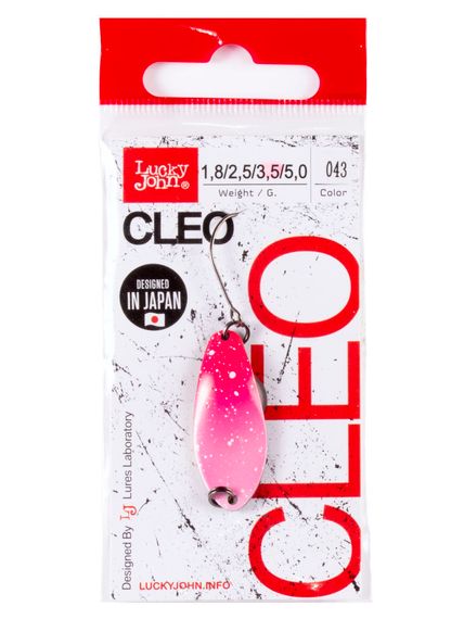Блесна колеб. Lucky John CLEO длин.34мм/03,5г 043