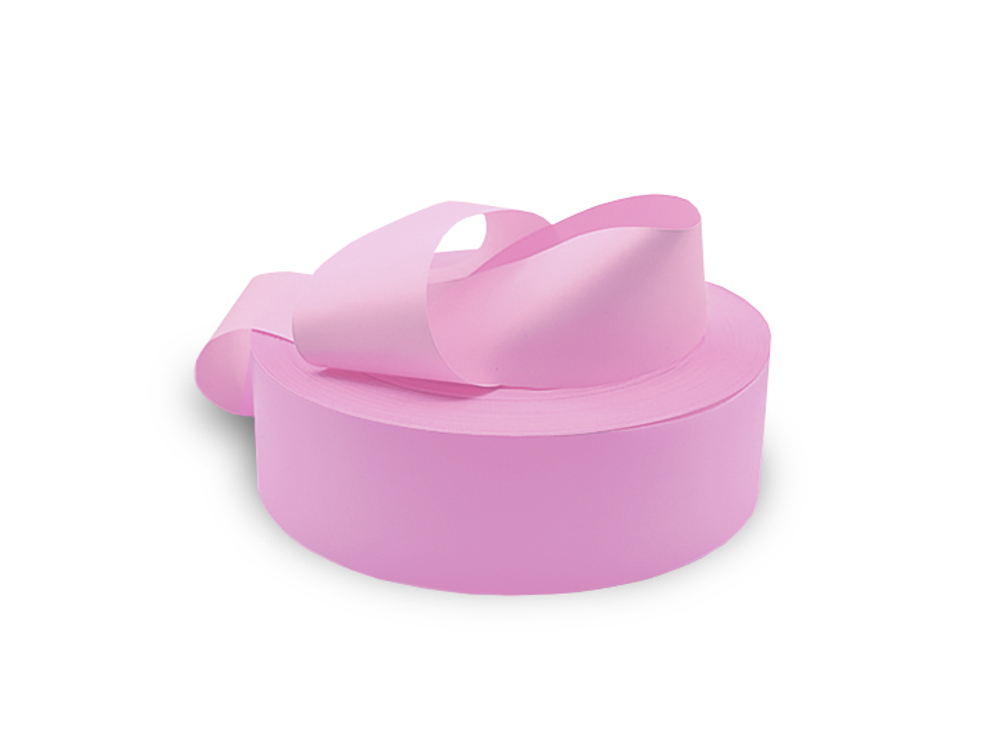 Плиссированная лента МАТОВАЯ 25/40 Розово-лиловая