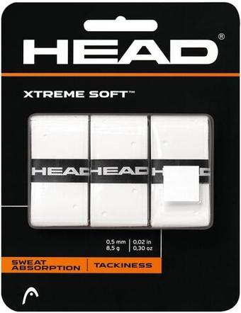 Теннисные намотки Head Xtremesoft белые 3P