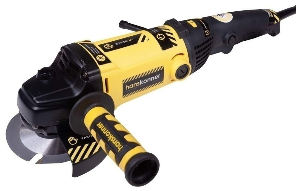 УШМ Hanskonner HAG95141P, 1100 Вт, 125 мм, без аккумулятора