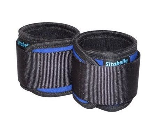 Сине-черные неопреновые наручники