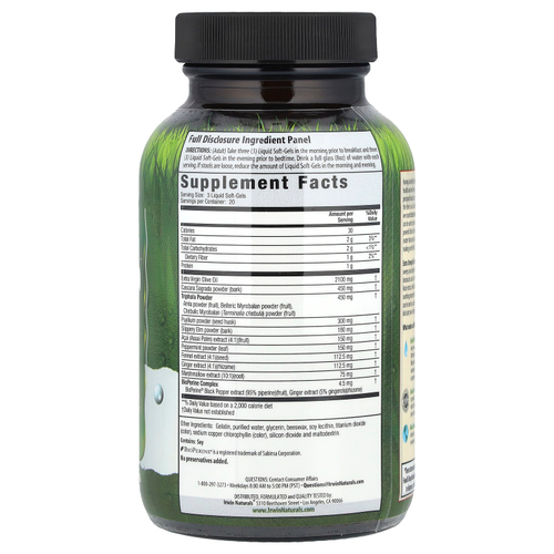 Irwin Naturals, Colon Flush™, 60 капсул с жидкостью