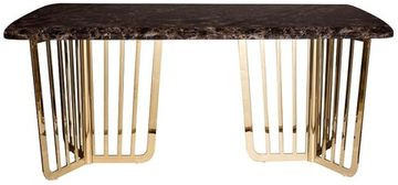 33FS-1800-STOL/OB-PG Стол обеденный Dark Emperador  180*90*76,2 см