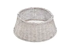 Корзина под елку Кантри Стайл 50*40*22 см., светлое дерево, разборная, ЕлкиТорг (50-231)