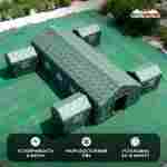 Модуль пневмокаркасный военный «Альфа» из ПВХ 12×12×3,5 м