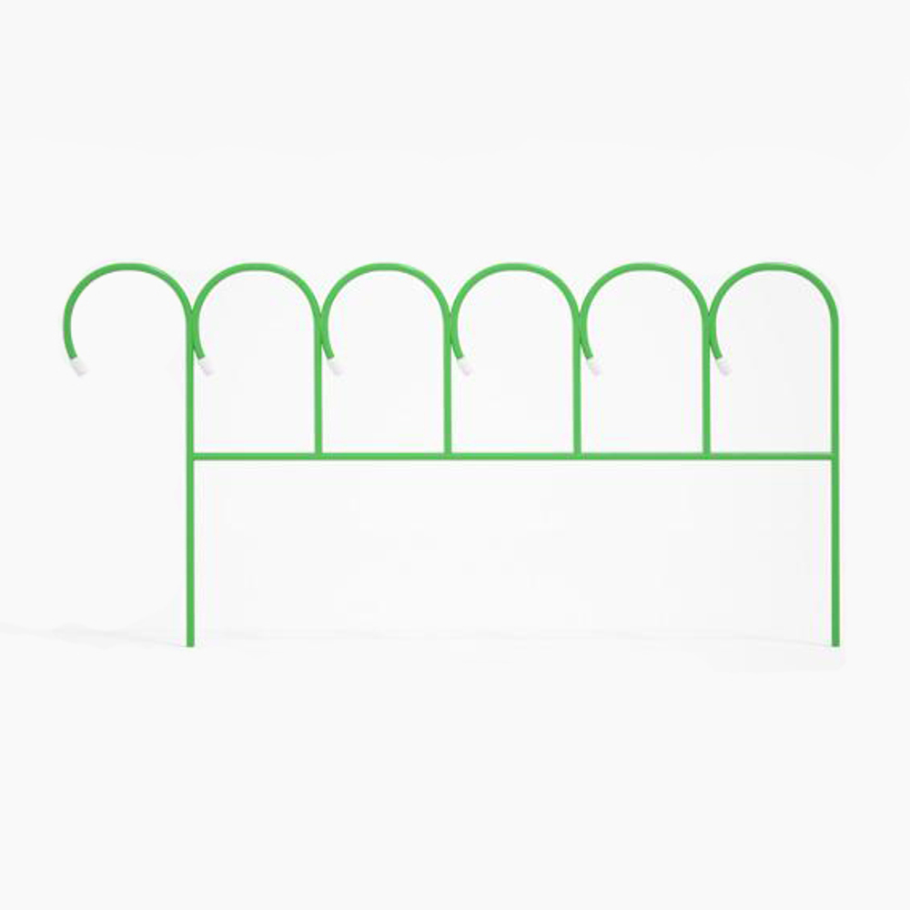 Заборчик садовый «Барашек» 46*75*375см (5 деталей)