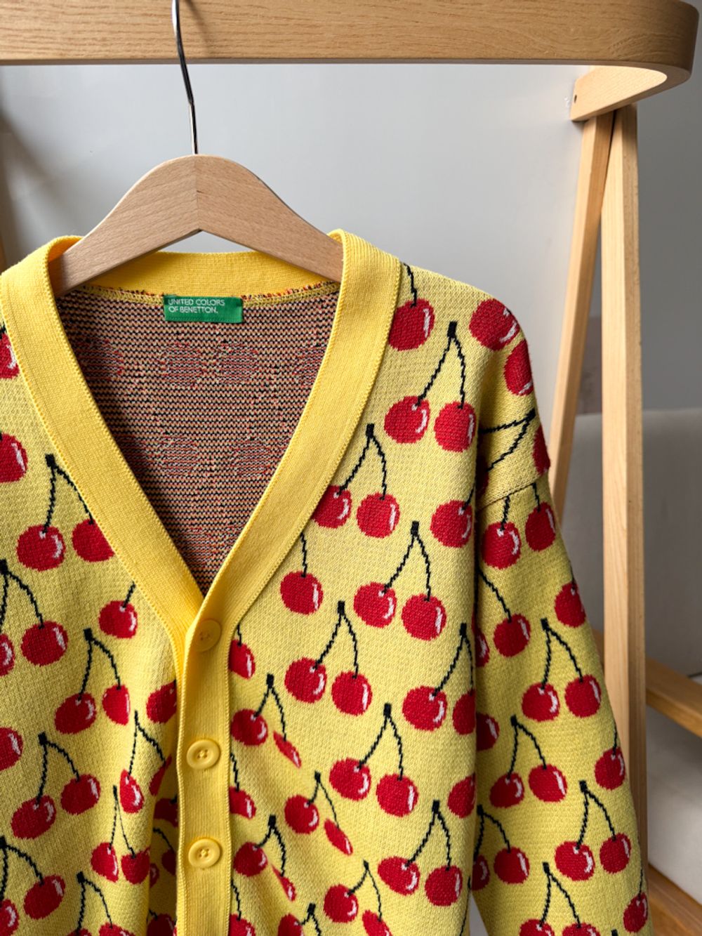 Хлопковый кардиган Benetton, 128