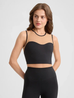 ОДЕЖДА ДЛЯ ТЕННИСА Женская, Топ ATHLETIQUE БЮСТЬЕ .