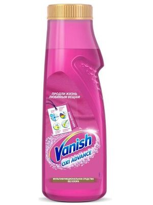 Пятновыводитель Vanish OXI-Advanced для цветного белья 400 мл