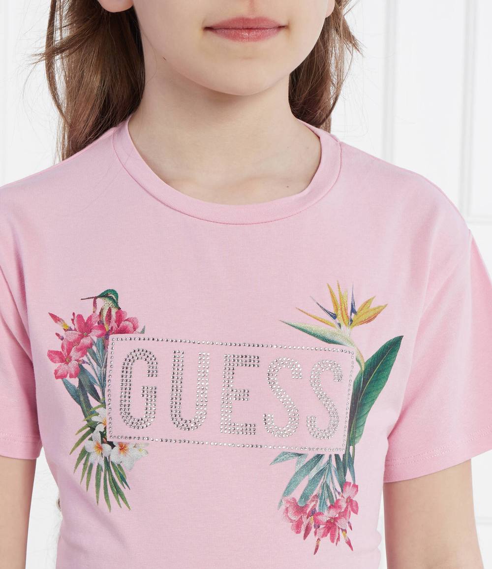Футболка Guess - розовый(J4GI18 K6YW4)