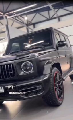 Mercedes G63 в виниловую пленку Carbins Matte Black