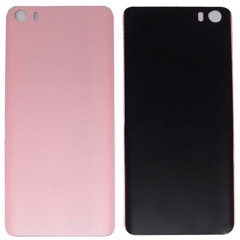 Задняя крышка для Xiaomi Mi5 розовая (стекло)