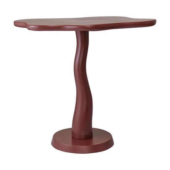 Столик приставной fluid, 56х49 см, сепия