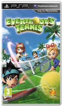 PSP Everybodys Tennis (Б/У, Английская версия, UCES-01420)
