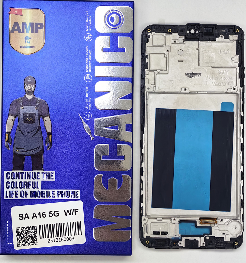 Дисплей Samsung A16 5G/ A166B; Рама; Mecanico AMP (incell+ 6.7''inch)