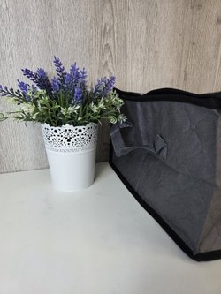 Короб для хранения с крышкой на молнии 50х35х20 см