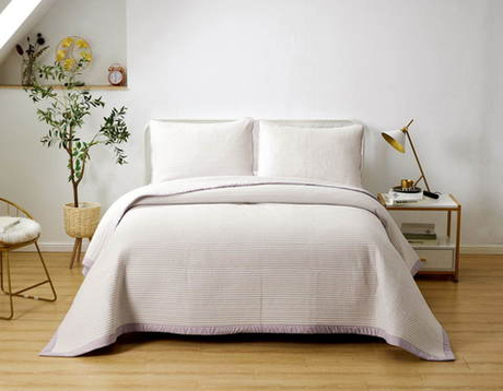 Покрывало 160х220 и 1 наволочка Sofi De MarkO Марисоль лиловое