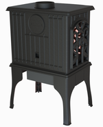 Чугунная отопительная печь Fireway Konnecta