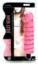 Розовый силиконовый вибромассажер