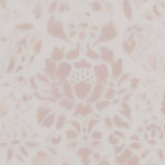 Молочная органза с перламутрово-розовой шелкографией