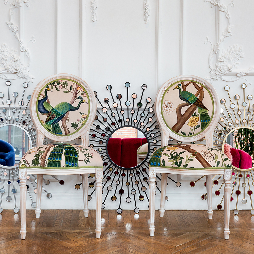 Зеркало настенное Объект мечты Белладжио Блэк