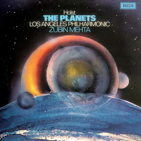 Holst, Los Angeles Philharmonic Orchestra, Zubin Mehta – The Planets - Coloured Pink LP