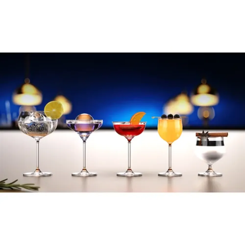 Рюмка коктейльная 200 мл Nick&Nora Cocktail "Palette" d 6,9 см h16,5 см Ocean [6]