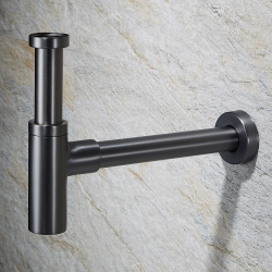 Сифон для раковины Black&White Universe Gun Metal (U8705GM)
