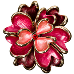 Брошь Shadore Цветок XZ1153.9 R/G