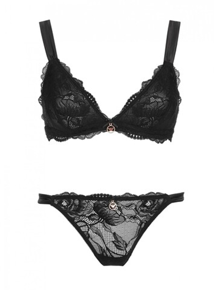 Бюстгальтер + трусы женские Triangle Brazilian Set Armani