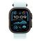 Apple Watch Ultra 2 GPS + Cellular, 49mm, черный титан, ремешок Ocean голубого цвета (2024)