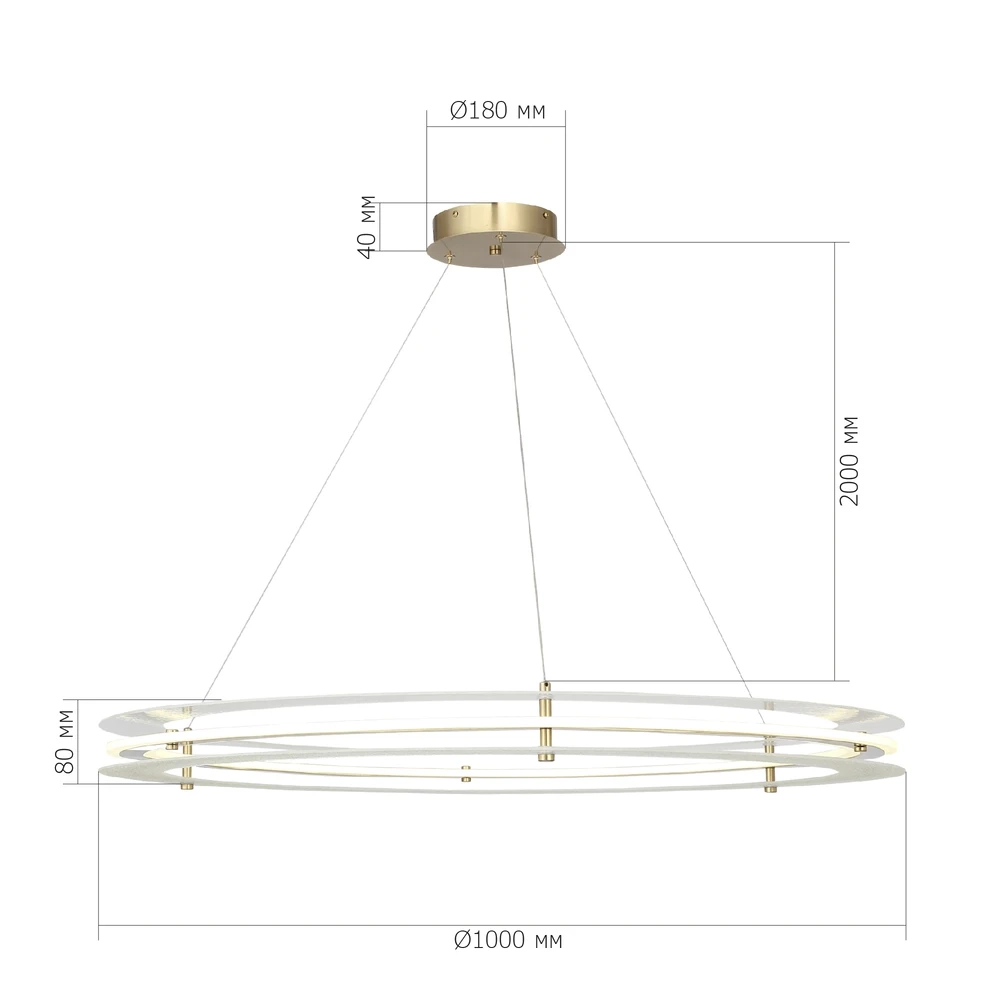 Подвесная люстра St Luce FAGY SL6245.213.01