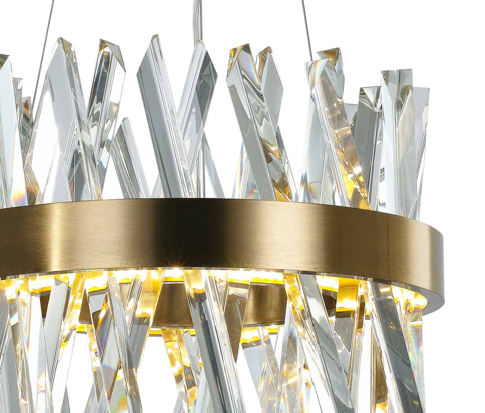 Люстра Akasha 600A  light antique brass